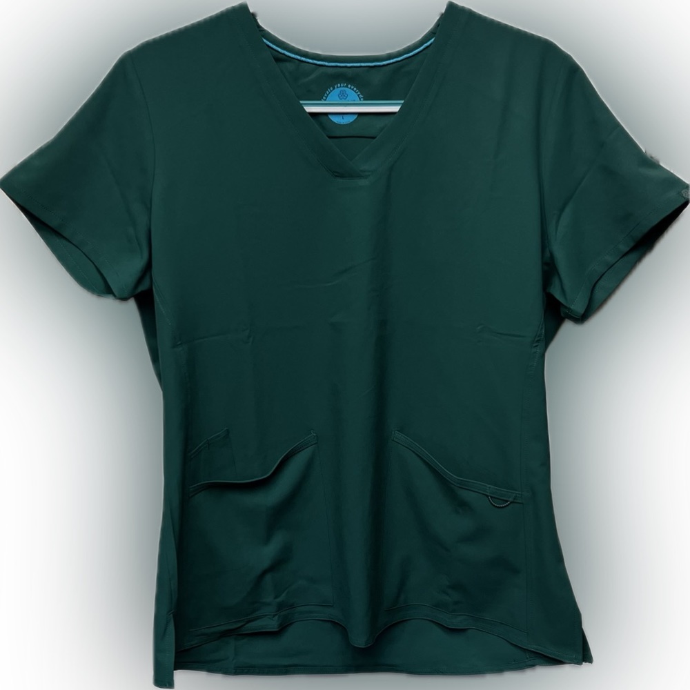 Scrub Top | Focus V Neck Top | Size L